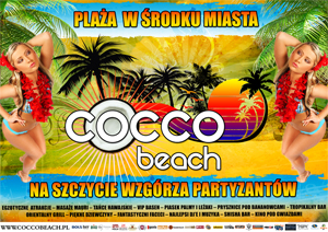 Plakat der Coco-Beach-Veranstaltung, Quelle: Veranstalter